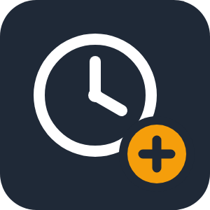 Logo do Calcular Hora Extra, calculadora de horas extras online